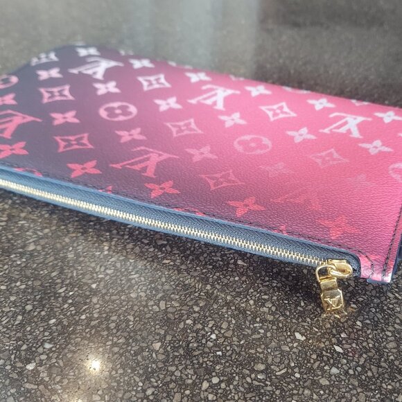 Louis Vuitton Monogram Spring in the City Neverfull MM Midnight Fuchsia Pochette - Picture 5 of 13